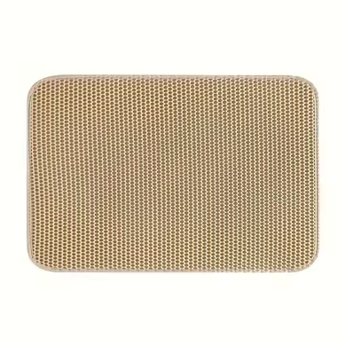 Tapis pour litière pour chat double couche – 55 × 75 cm