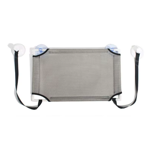 Hamac de fenêtre double étage pour chat avec ventouses 51 × 31 cm