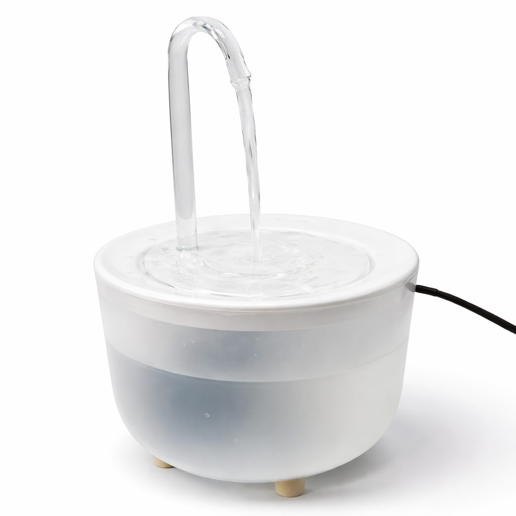 Fontaine à eau pour chat 1,2 L plastique