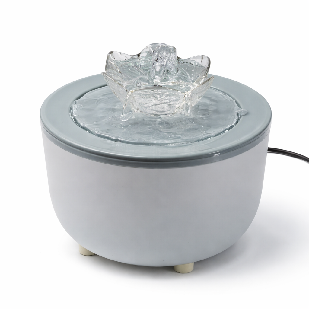Fontaine à eau pour chat 1,2 L plastique