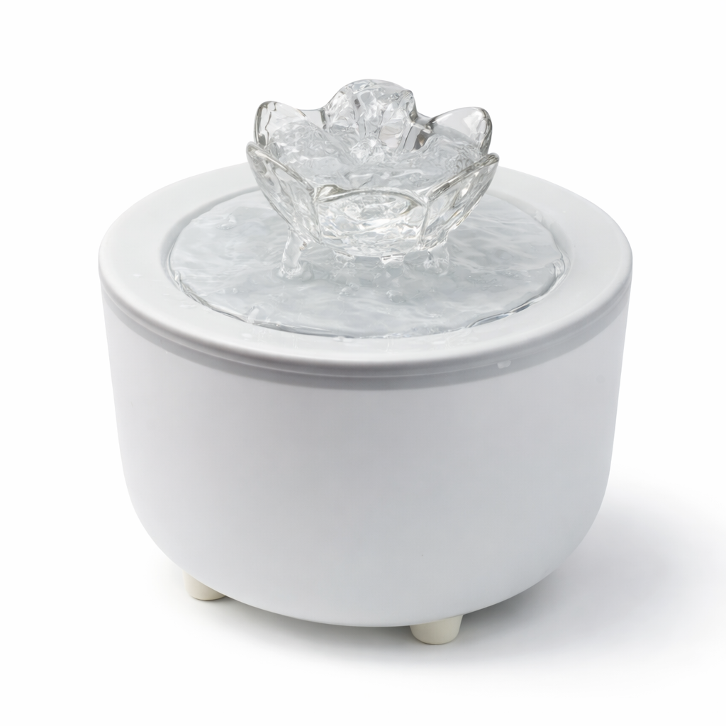 Fontaine à eau pour chat 1,2 L plastique