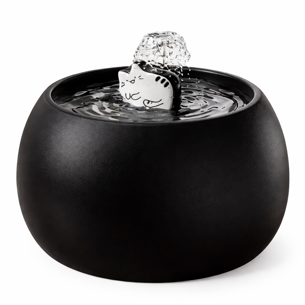 Fontaine à eau pour chat céramique 1,5 L USB
