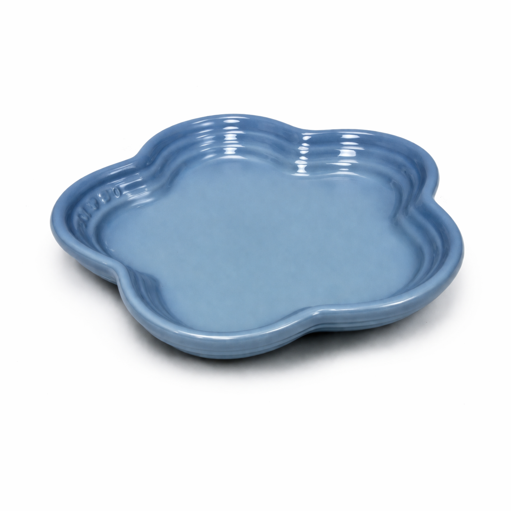 Gamelle pour chat en céramique forme fleur 14 cm