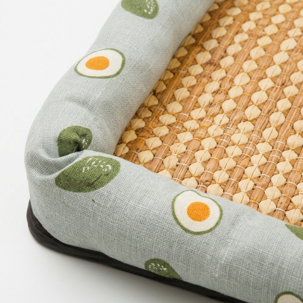 Tapis de couchage pour chat avec surface tressée 50 × 40 cm / 70 × 55 cm